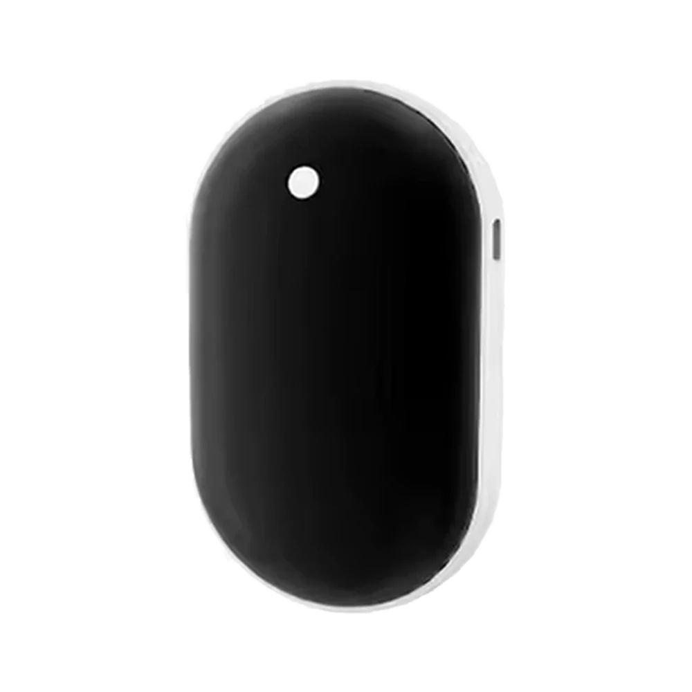 Chauffe-mains rechargeable Galet SALO, coloris noir