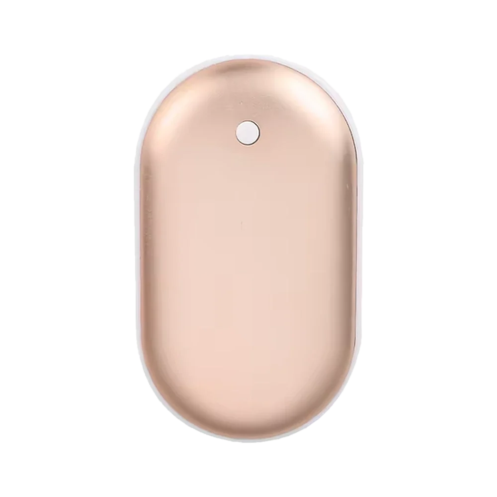 Chauffe-mains rechargeable Galet SALO, coloris or